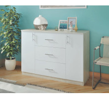 Современный Комод №7 - 2Д+3Я Сосна Натти ЛДСП (1210х450х850 мм) Киевский Стандарт