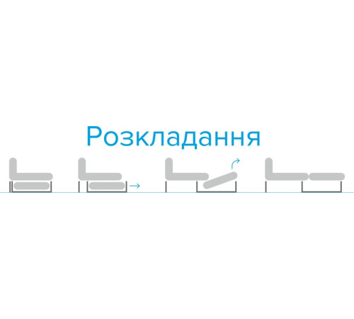 Диван прямой Шторм Киевский Стандарт