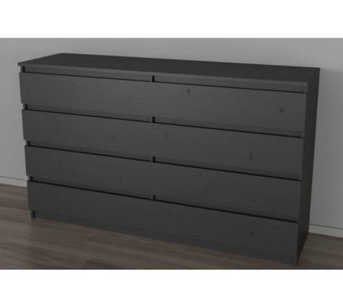 Великий комод Алмаз Меблі — 4 шухляди, 150×40×90 см