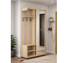 Передпокій-купе ПР-4 (120х35х210 см.) з фасадом та корпусом із ДСП